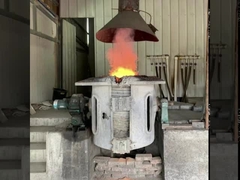 Piece do topienia żelaza z kompaktową powłoką aluminiową