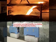 Wykorzystanie i wysoka trwałość pieca do topienia żelaza do instalacji recyklingu metali