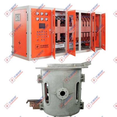 Wysokiej wytrzymałości Aluminium Shell Induction Furnace dla bezpiecznego stopienia miedzi efektywności