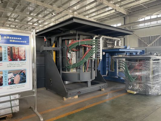 Średnioczęstotliwościowy piec topielny z certyfikatem ISO9001 i niskim poziomem hałasu