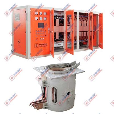 6000Kw Smelting Aluminium Shell Indukcyjna stopienie pieca