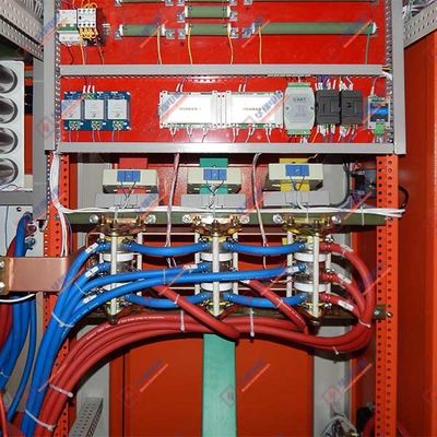 Niski poziom awarii pieca indukcyjnego zasilanie system pieca stopieniowego wodoodporny