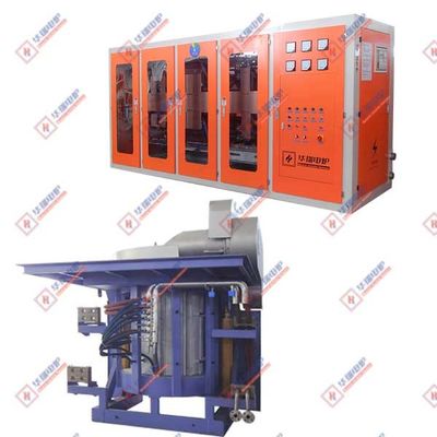 Oszczędność energii Indukcyjny piecnik do topienia miedzi Szybki niezawodny Bezpieczeństwo 9000 kW