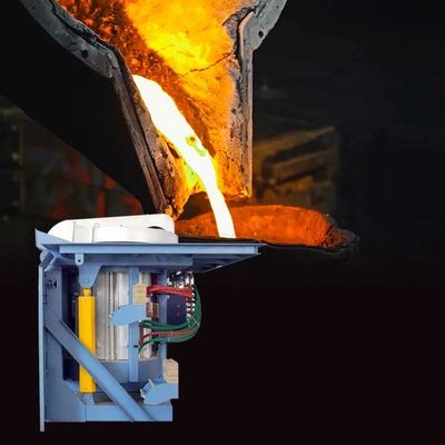 800KVA Indukcyjny pieczar do topienia metali Niski poziom konserwacji Trwały