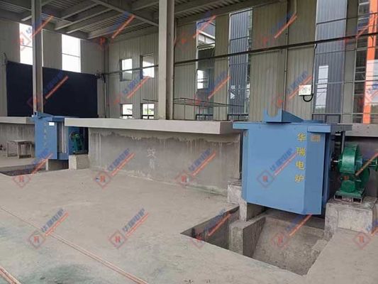 Efektywny bezpieczeństwo pieca do topienia metali Oszczędność energii 15-20% Niezawodny mocny piec cieplny