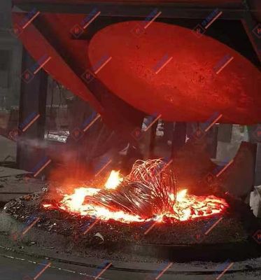 Wydajność Elektryczny piec do topienia metalu Niezawodność Czynnik oszczędności energii &gt; 95%