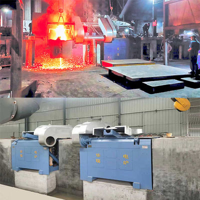 Piec do obróbki cieplnej żelaza i stali o masie 0,5-20 ton z zamkniętą chłodnią