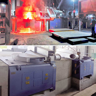 ISO9001 Piec stopieniowa średniej częstotliwości AC do przemysłowego przetwarzania metali