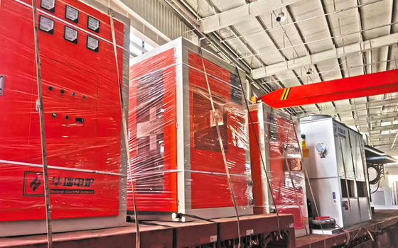 380V System stopienia indukcyjnego z systemem sterowania PLC do ochrony przed przegrzaniem