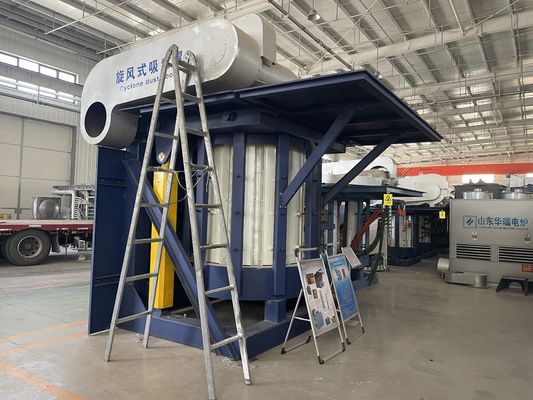 Szybki piec do topienia żelaza o wysokiej wydajności wymiany ciepła i temperaturze roboczej do 1600°C